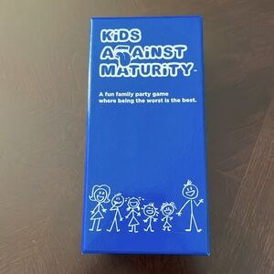 Kids against maturity family party game 4+ players ages 10+ like new